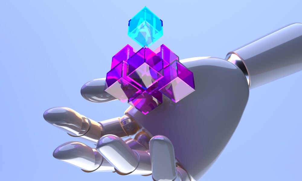 yapay zekâ stratejisinin dijital dönüşümdeki rolünü anlatan iş ve teknoloji görseli