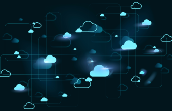 bulut edge ve hibrit sistemlerin dijital altyapı dengesini gösteren teknik illüstrasyon