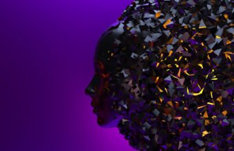 generatif yapay zekânın hızlı yayılımını ve kırılma noktalarını temsil eden görsel