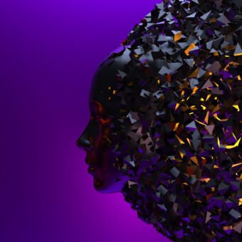 generatif yapay zekânın hızlı yayılımını ve kırılma noktalarını temsil eden görsel