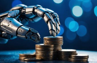 şirketlerin yapay zekâ yatırımlarında kazanç ve risk dengesini anlatan analiz görseli