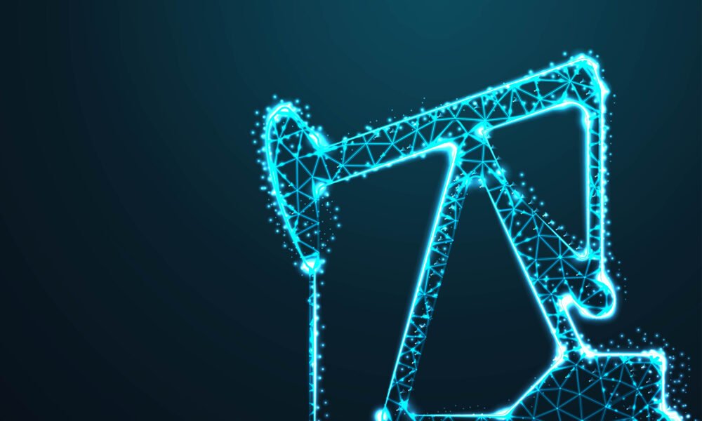 verinin dijital ekonomide stratejik bir kaynak haline gelmesini temsil eden soyut teknoloji görseli