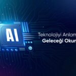 yapay zekâ ve teknolojinin geleceğini anlamaya yönelik kavramsal dijital kompozisyon