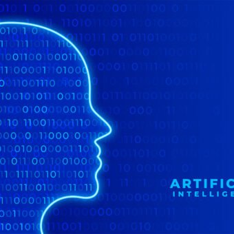 yapay zekânın temel kavramlarını ve çalışma mantığını sade şekilde anlatan illüstrasyon