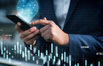 yapay zekâ yatırımlarının veri analizi ve küresel ekonomiyle ilişkisini gösteren iş dünyası odaklı görsel