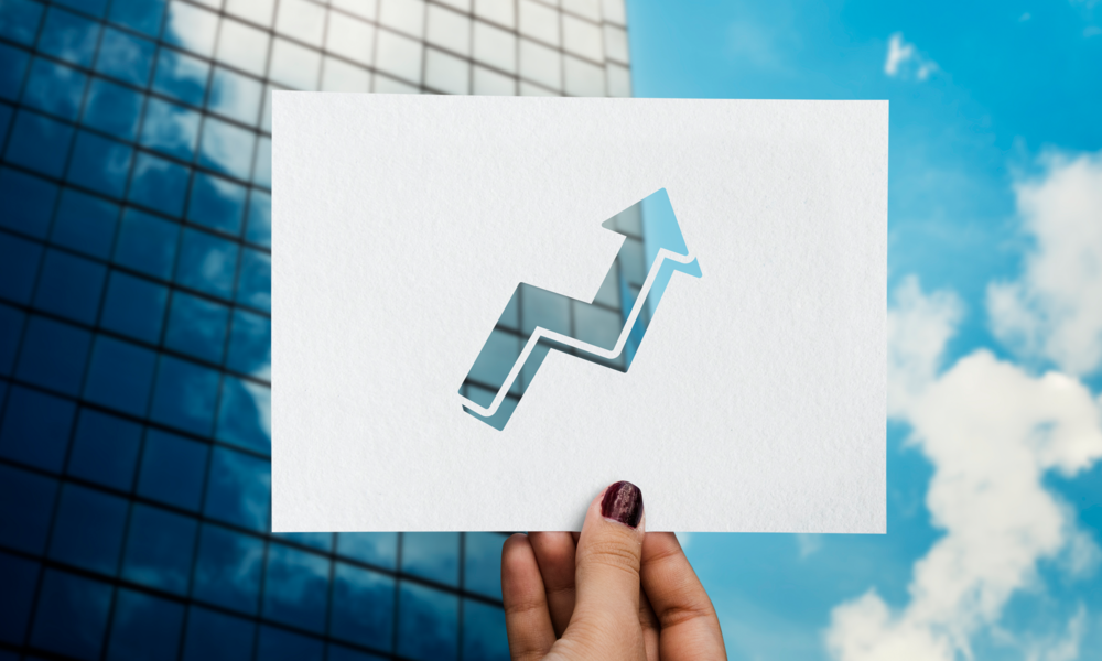 start-up değerleme süreçlerini ve büyüme potansiyelini simgeleyen yükseliş grafiği görseli